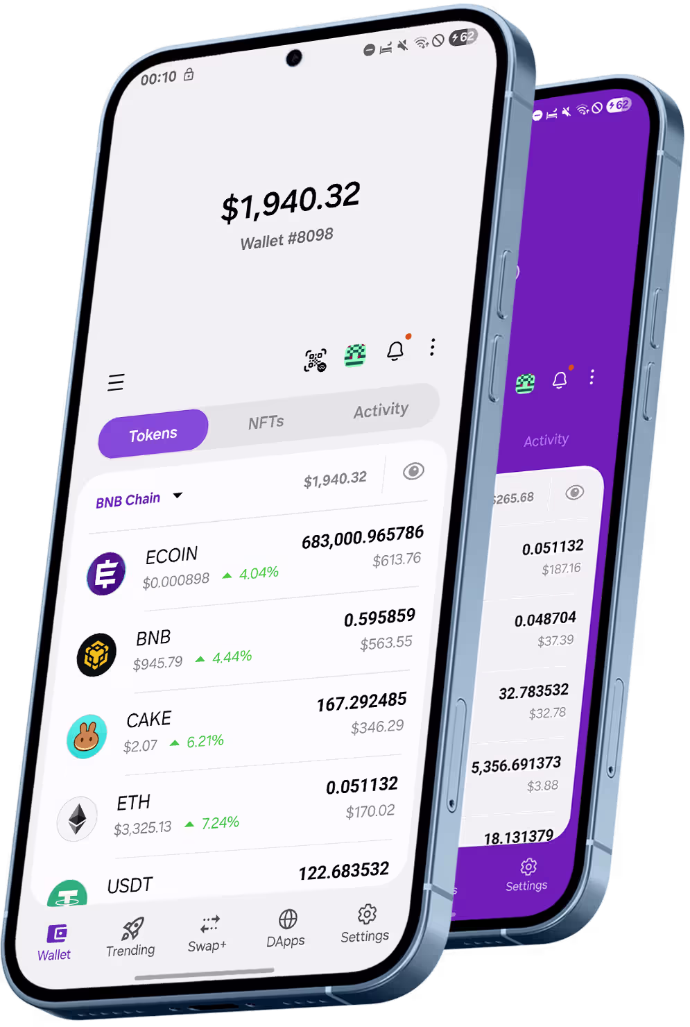 ECOIN Wallet One UI 8