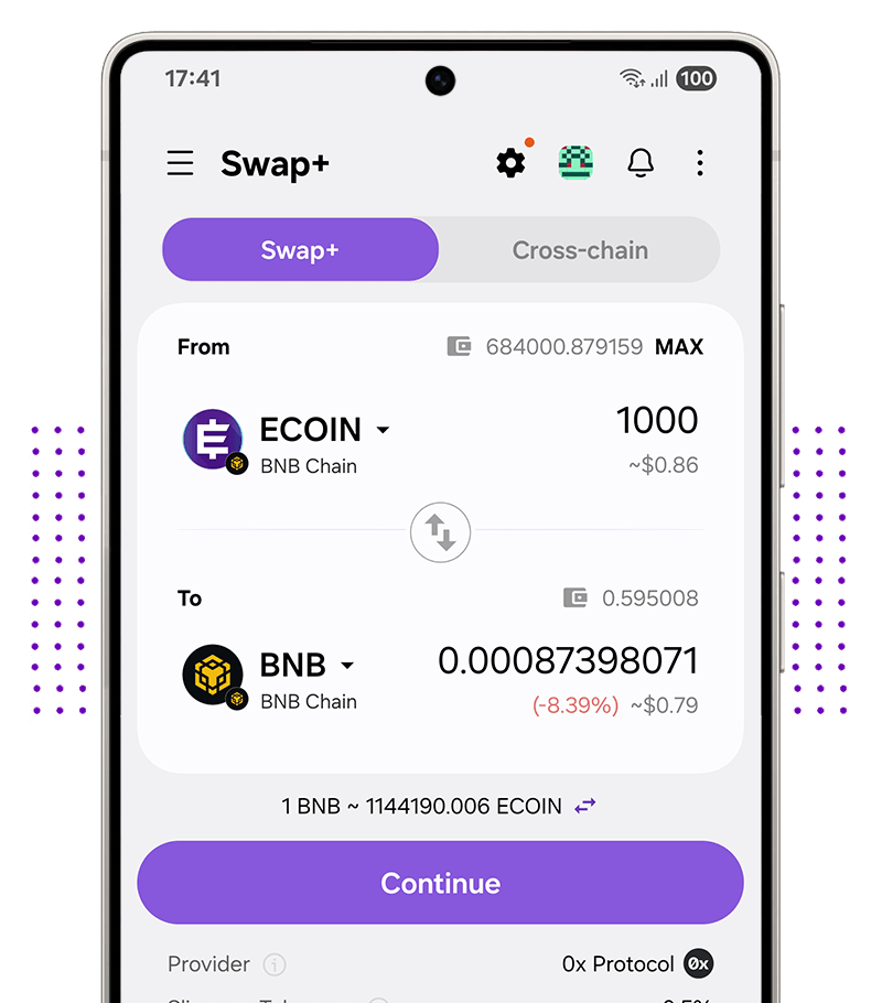 Swap+ Built-in