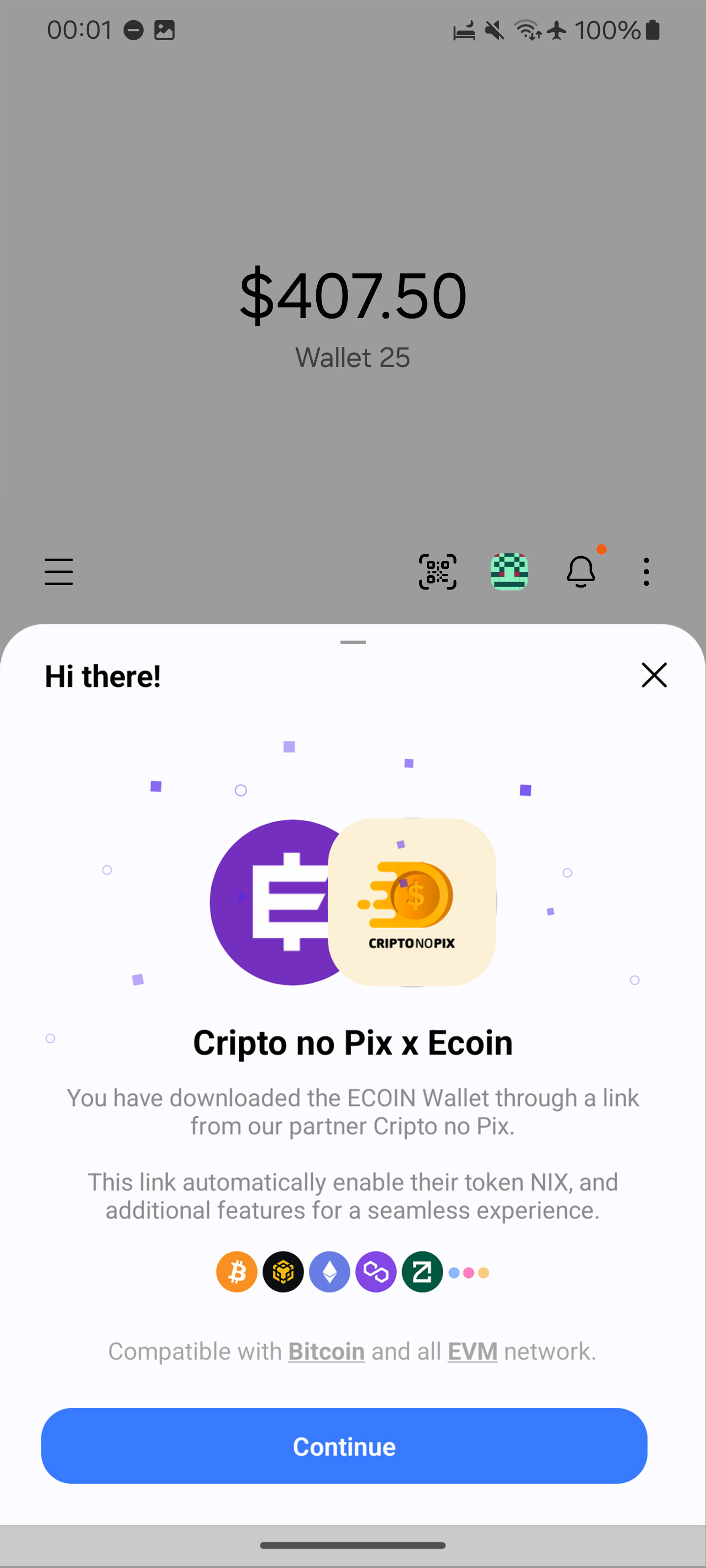 Wallet Creation - ECOIN Wallet