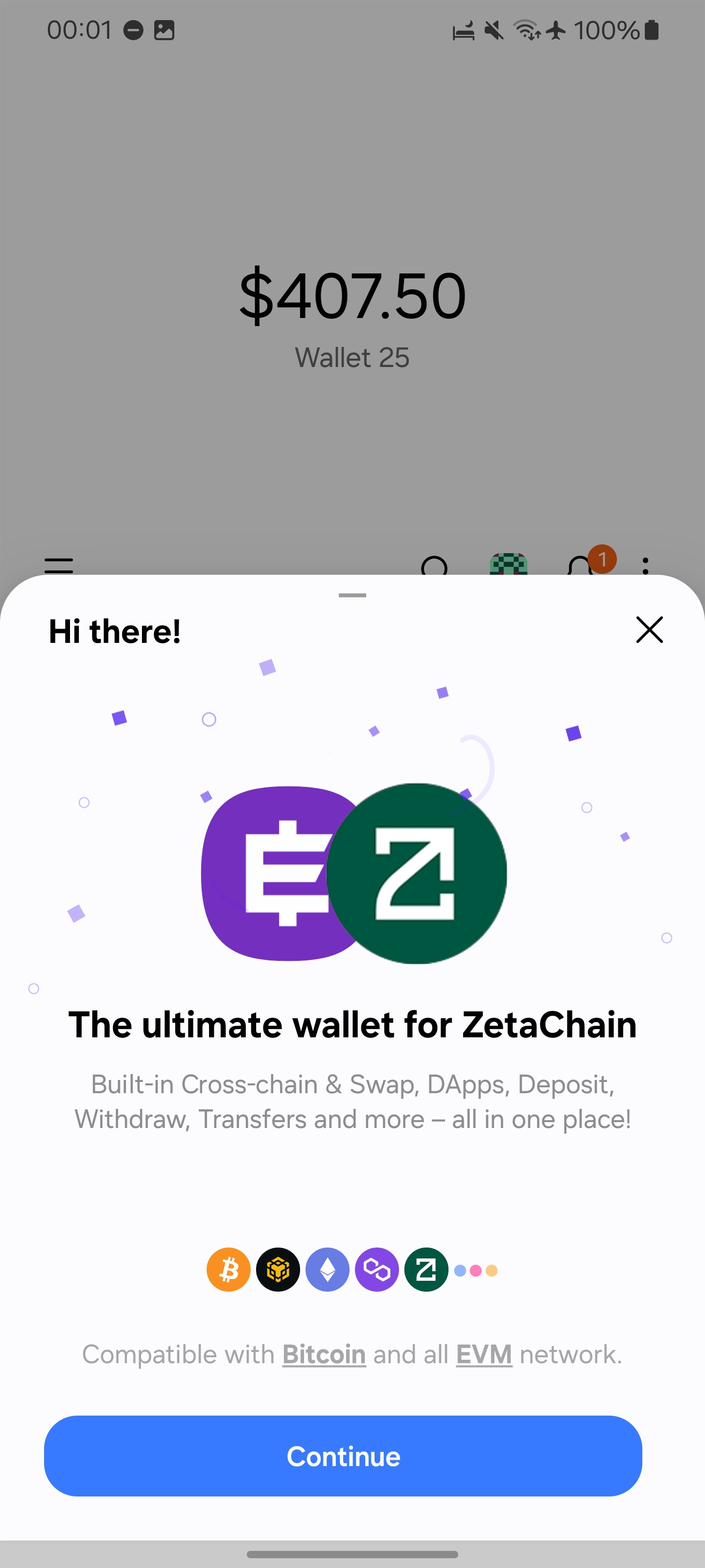 Zetachain ECOIN's partner - ECOIN Wallet